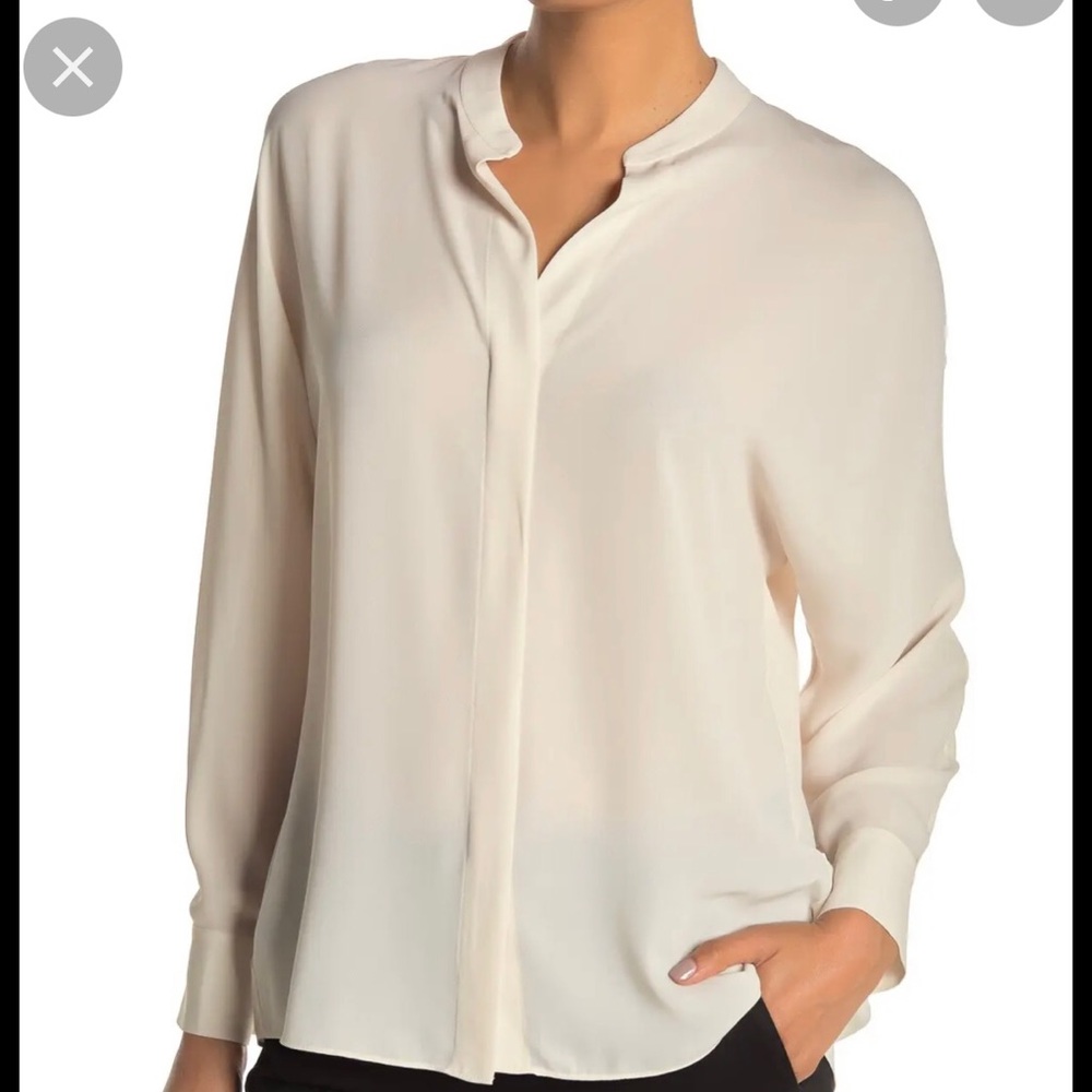 Vince back slit popover new with tag, size xs